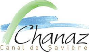 Logo Canal de Savière, Chanaz
